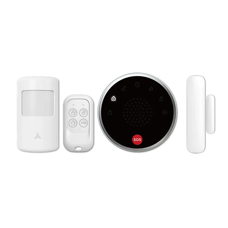 Alarma hogar FHSS 433Mhz WiFi Smart Life Tutti Touch