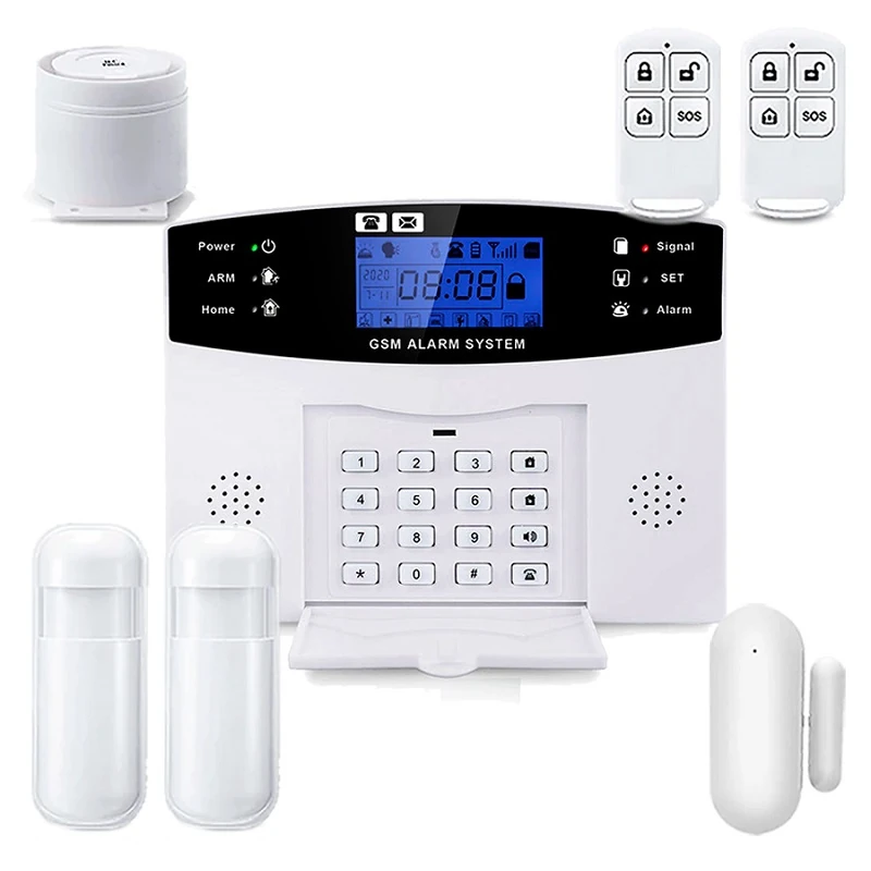 Alarma sin cuotas WiFi GSM 2 PIR Sensor apertura PG500