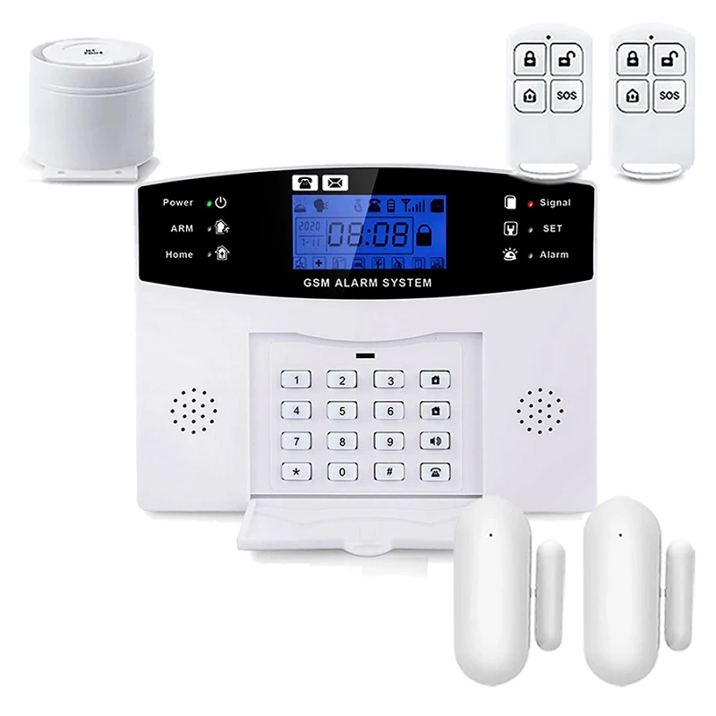 Alarma sin cuotas WiFi GSM 2 Sensores apertura PG500