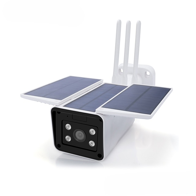 Camara IP exterior WiFi Placa solar Baterias SC216