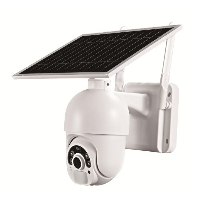 Camara exterior motorizada WiFi placa solar bateria Tuya Smart Life