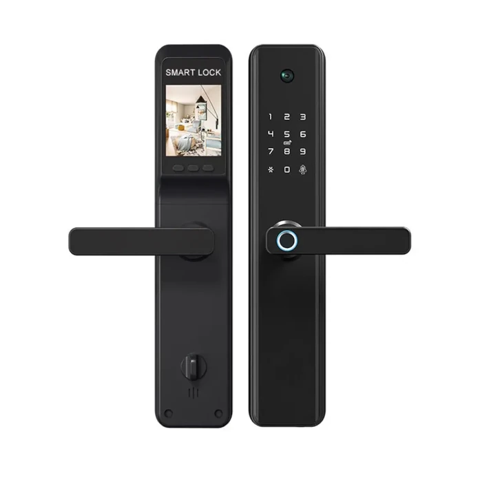 Cerradura puerta Tuya Smart WiFi camara ojo de pez K1