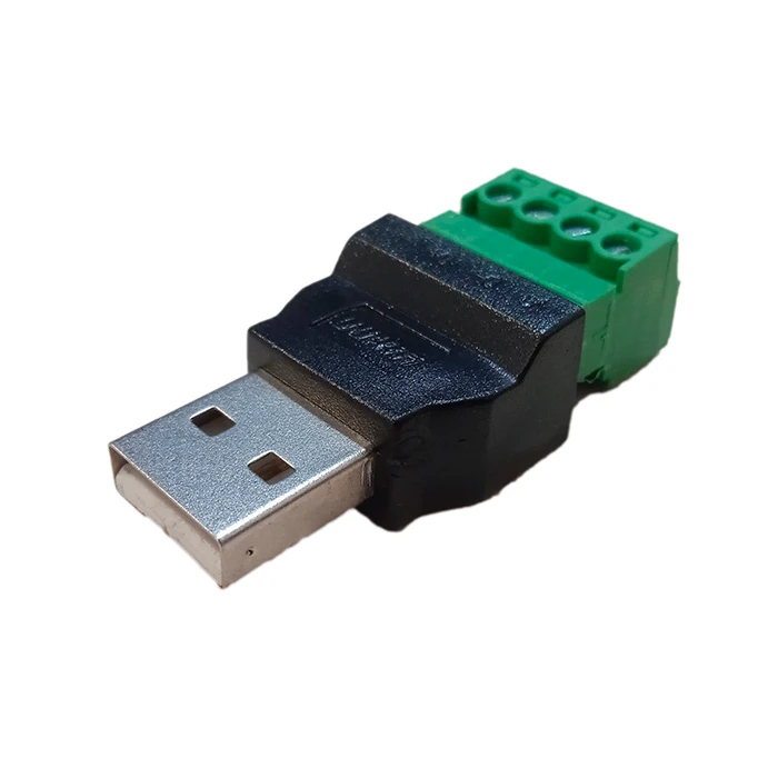 Conector USB de 4 pines para cable USB