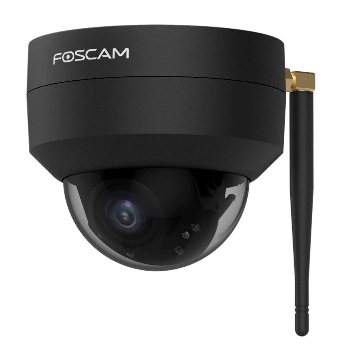 Foscam D4Z Negra Exterior motorizada Anti vandalica Negra 4K IK10