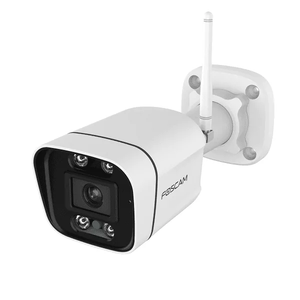 Foscam V5 camara IP exterior luz visible 5Mpx Blanca