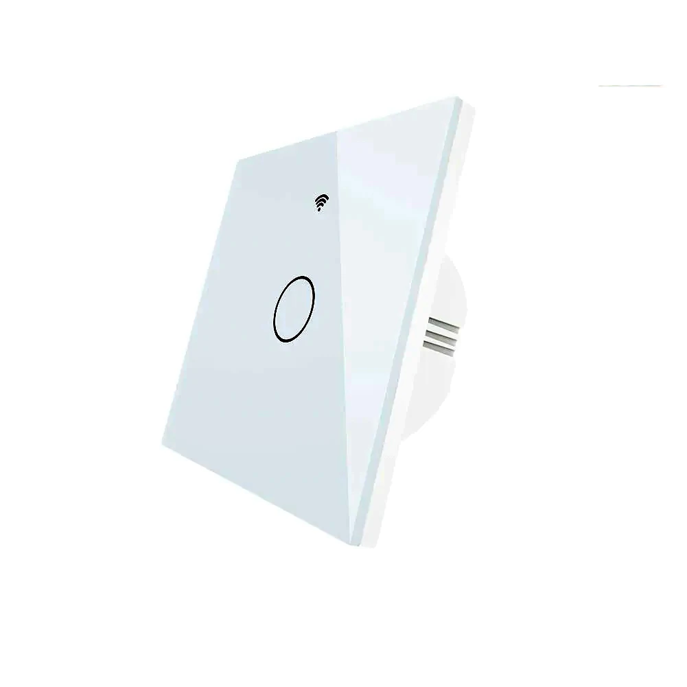 Interruptor de pared tactil ZigBee cable neutro ZTE EU1