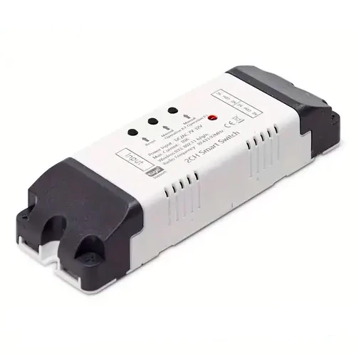 Interruptor inteligente Tuya Smart WiFi 2 salidas RF 433Mhz