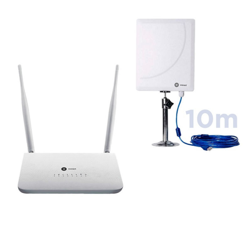 Kit para recibir wifi de exterior : Antena wifi para exterior, Zuriaga  Electrónica