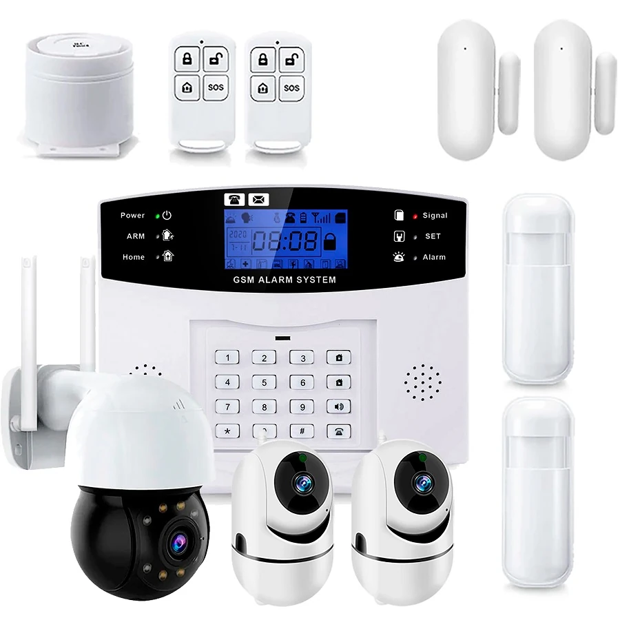 Kit alarma sin cuotas PG500 camaras video vigilancia