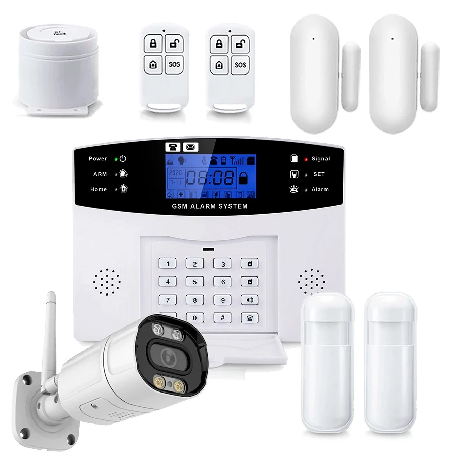 Kit alarma sin cuotas PG500 con camara de exterior