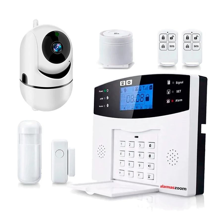 Kit alarma sin cuotas camara de vigilancia PG500