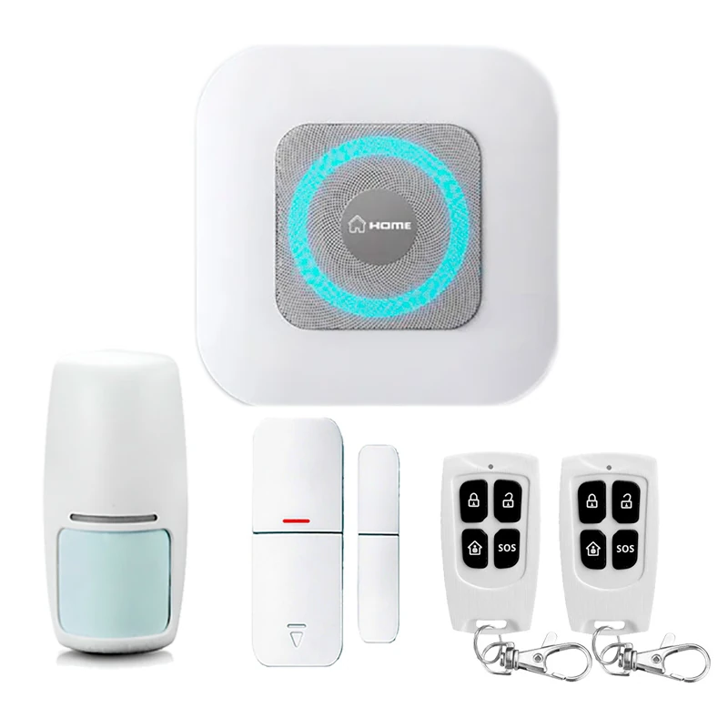 Kit de alarma para casa WiFi y GSM Tuya Smart AZ049