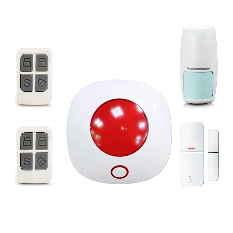 Kit Alarma para Casa sirena incluida detector PIR WiFi