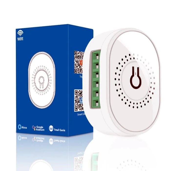 Mini interruptor WiFi Tuya Smart 2 salidas TMW02