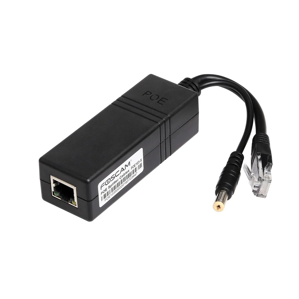 POE PoE103 Splitter para 12V camaras IP Foscam