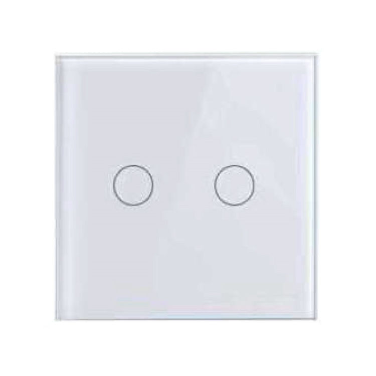 Interruptor pared 2 salidas Zigbee Control remoto