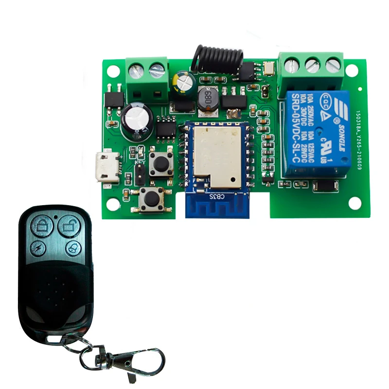 Rele 1 salida con mando RF 433Mhz Tuya Smart TYWR