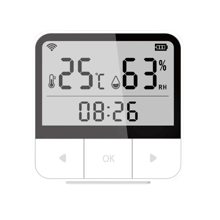 Sensor inteligente de humedad y temperatura pantalla Tuya Smart Life PA-010W