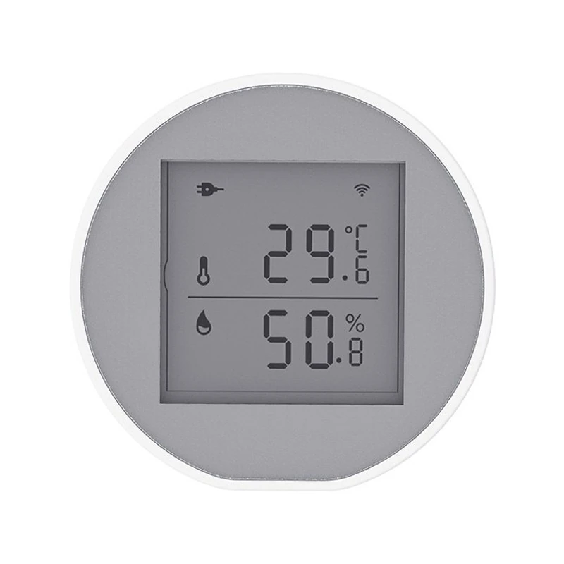 Sensor de Temperatura y Humedad Tuya Smart WiFi con Pantalla y