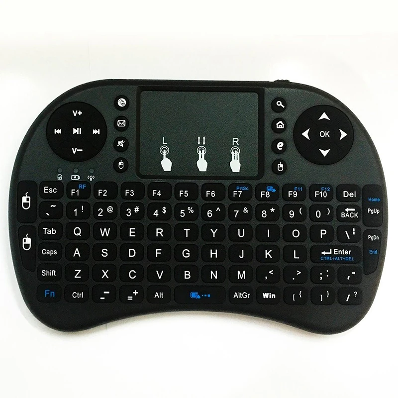 Mini teclado inalambrico desplazamiento raton tactil