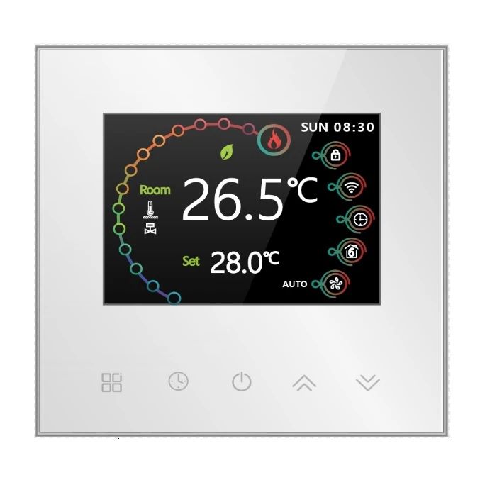 Termostato WiFi suelo radiante 2002 16A calentador electrico con sensor