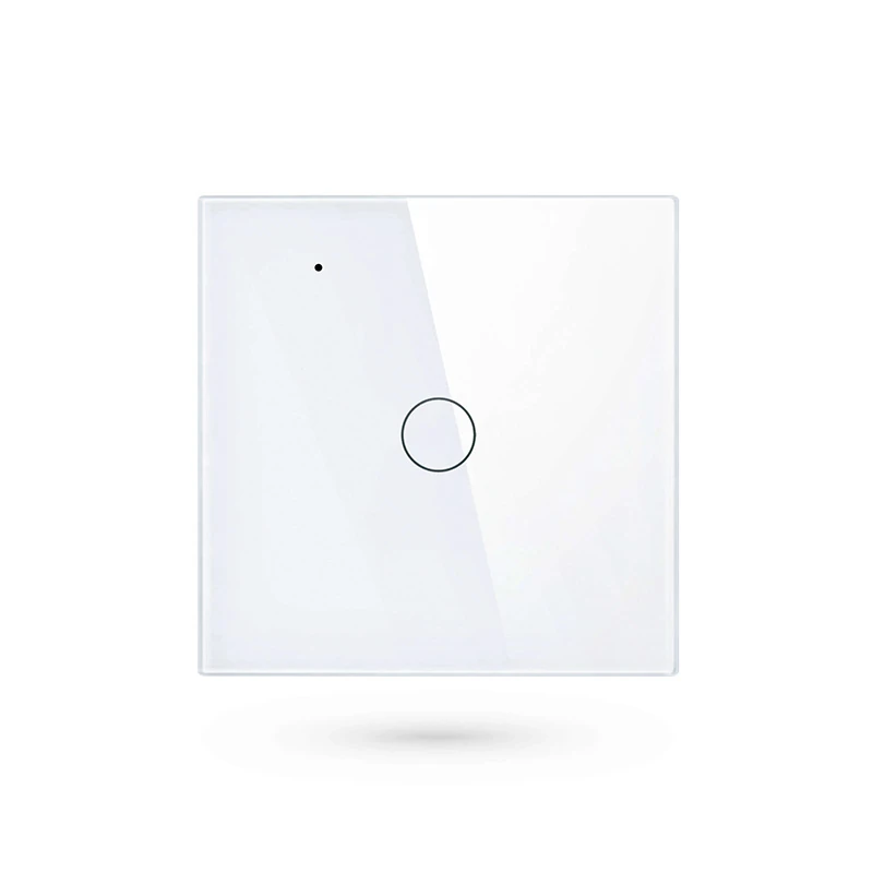 Interruptor WiFi tactil Tuya Smart 1 salida EU WT E1 Blanco