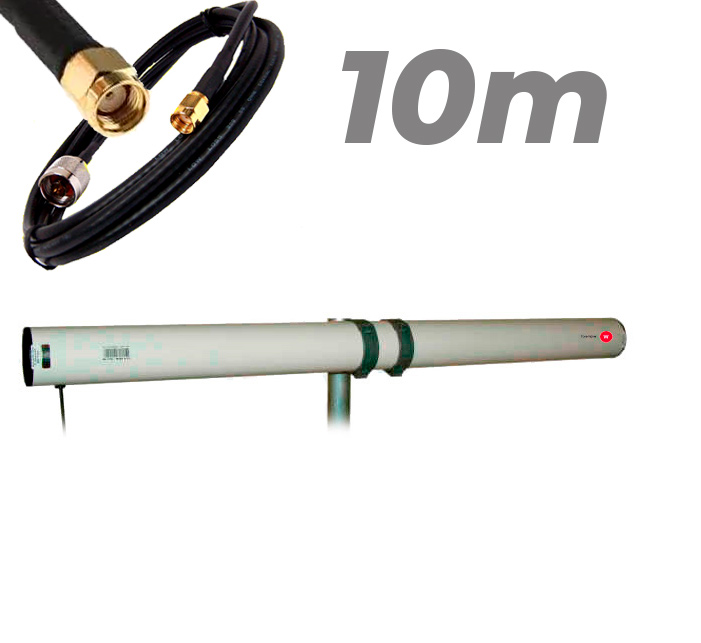 ANTENA WIFI YAGI de 21dBi y conector N     sma pigtail 10m regalo gratis