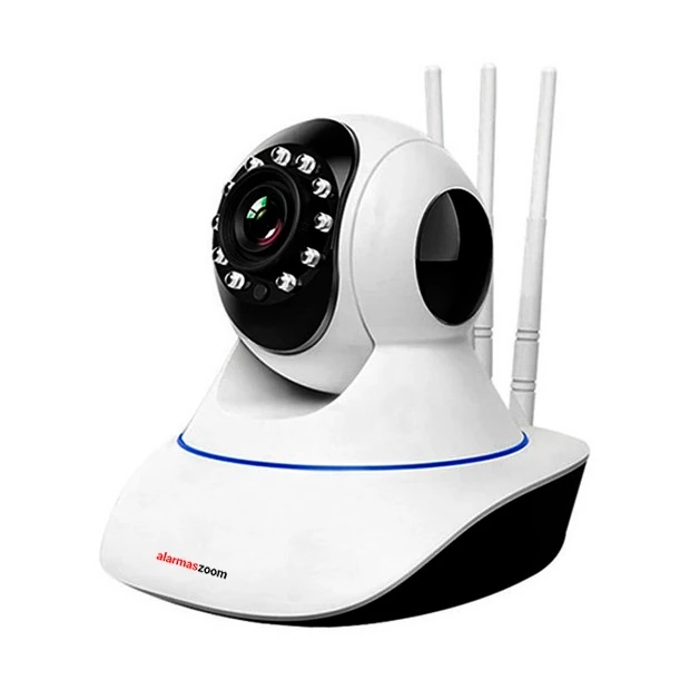 CAMARA VIGILANCIA IP WIFI 1080P VISION NOCTURNA SEGURIDAD INTERIOR TELEFONO  SD