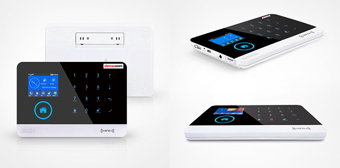 Alarma para casas WiFi GSM con Camara IP lector RFID AZ034