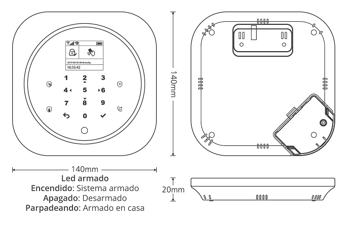 Alarma-WiFi-TuyaSmart