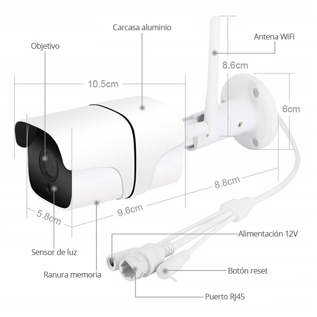 Camara-IP-exterior-Tuya-Smart