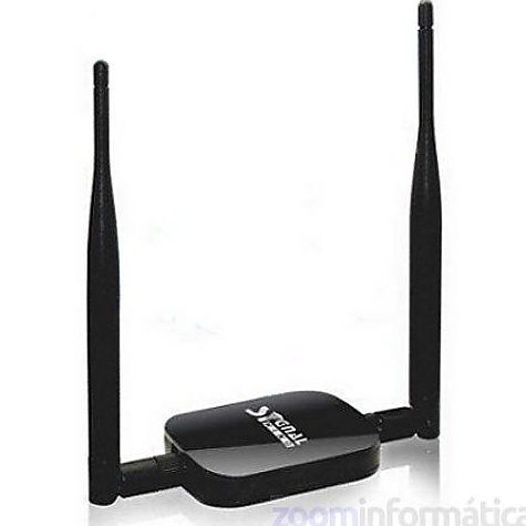 ADAPTADOR WIFI USB SIGNAL KING 999WN 2000mW ANTENA WIRELESS INALAMBRICA DOBLE