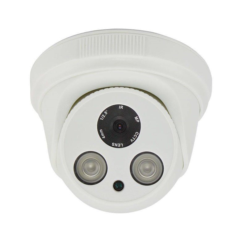 Camara CCTV interior fija domo 2Mpx 1080p AHD Version D