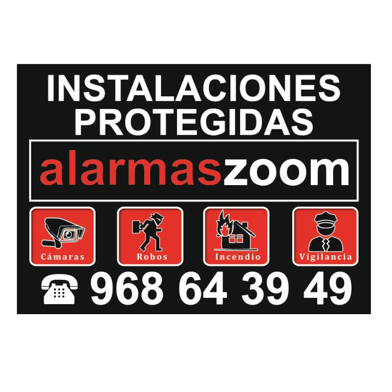 Pack 2 Carteles rigidos PVC Atencion Videovigilancia Grabacion Imagenes  Aviso Policia