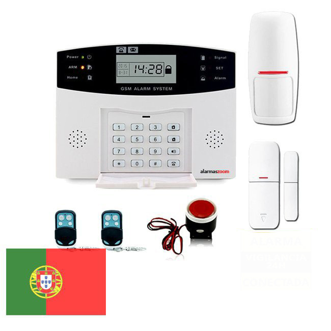 Alarma Hogar AZ023-T GSM WiFi Sin Cuotas teclado Castellano GSM