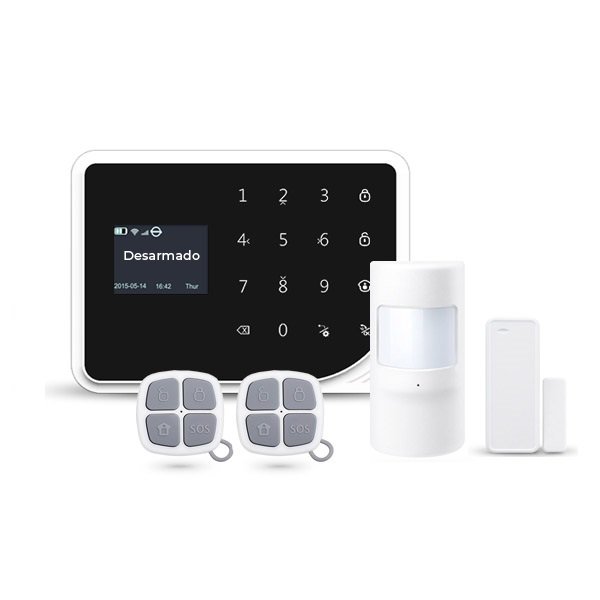 Alarma para casa WiFi AZ036 Conexion WiFi GSM Sin Cuotas APP Movil