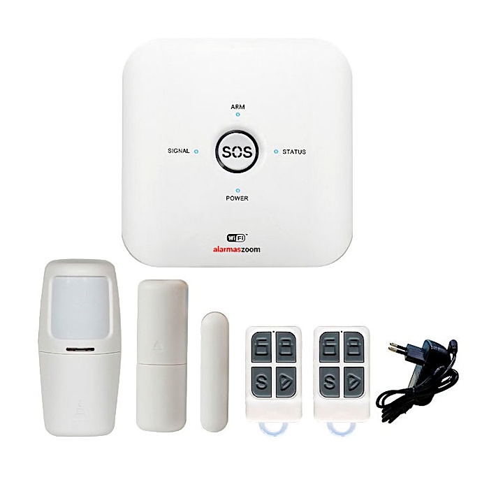 Alarma para casa AZ038 Wi-Fi GSM Compatible Google Home Amazon Alexa