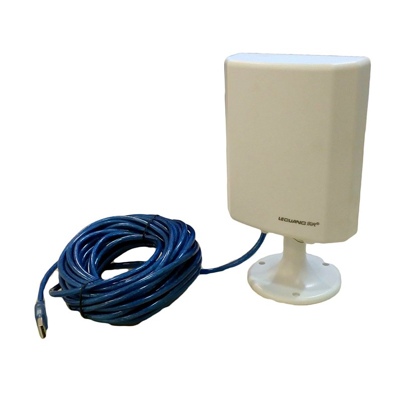 Leguang LG N130 Antena WiFi Exterior 10 metros cable USB Ralink RT3070