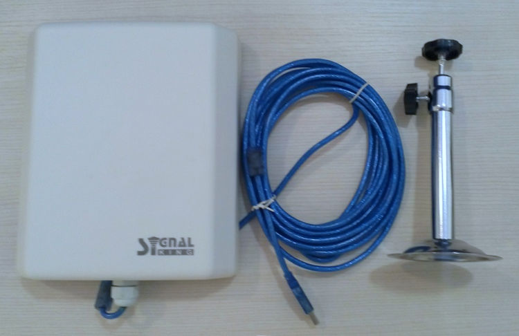 Signal King SK 12TN Antena WiFi USB largo alcance cable 10 metros  Reacondicionado