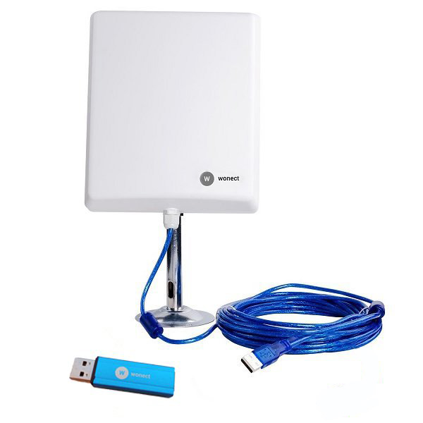 Wonect N4000A Antena WiFi USB 10 metros Amplificador PW915