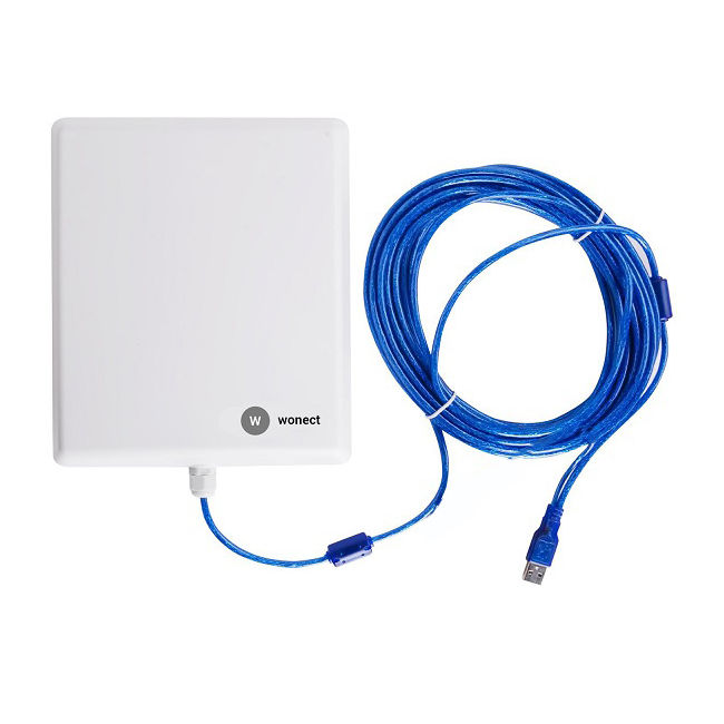 Wonect N4000A Antena Exterior WiFi USB 10 metros largo alcance