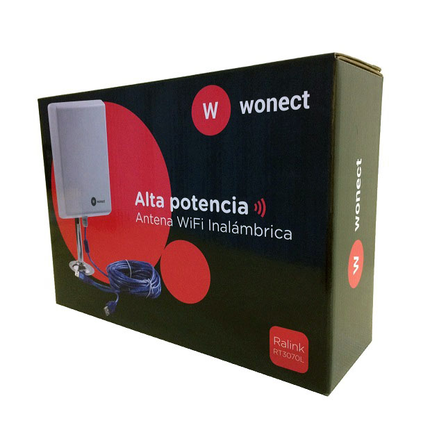 Antena WiFi de largo alcance 1000Mbps/ - Compu Plaza Pisco