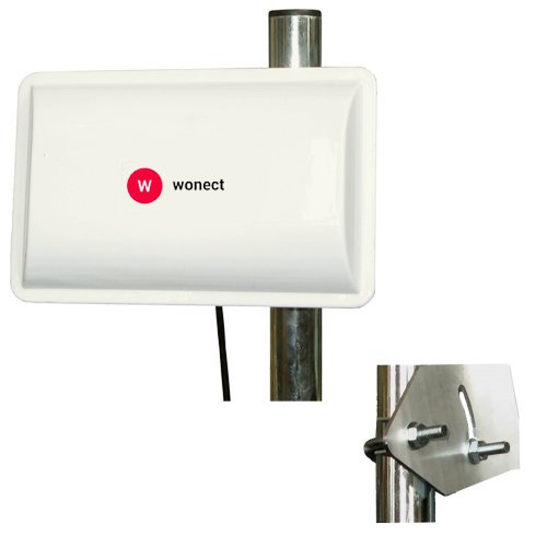 WONECT ANTENA BIQUAD SIN CABLE