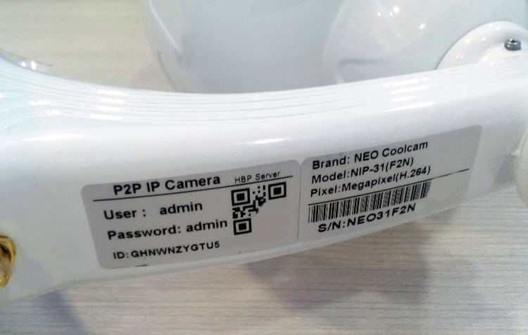 Neo coolcam Camara NIP-31F2N 32Gb Router 3G