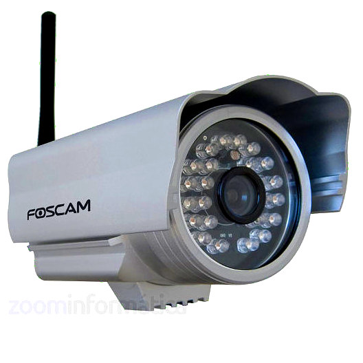 Foscam FI8904W Camara de seguridad Exterior WiFi VGA Reacondicionada