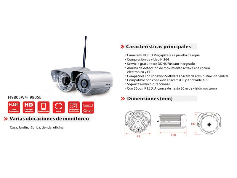 Foscam FI9805E