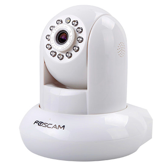 Camara IP Foscam FI9821EP Blanco POE P2P
