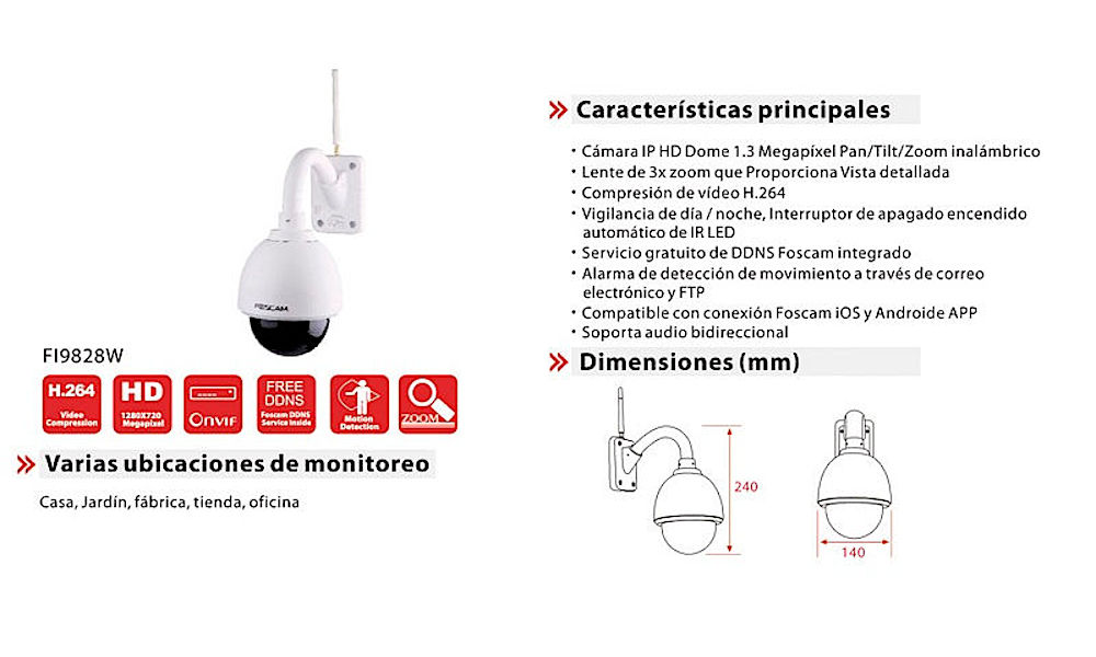 Foscam FI9828W