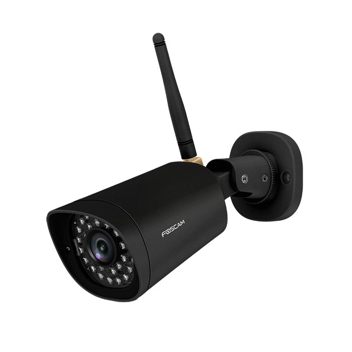 Camara IP Foscam G2P Negra WiFi Exterior Full HD 2MP Negra Ranura memoria