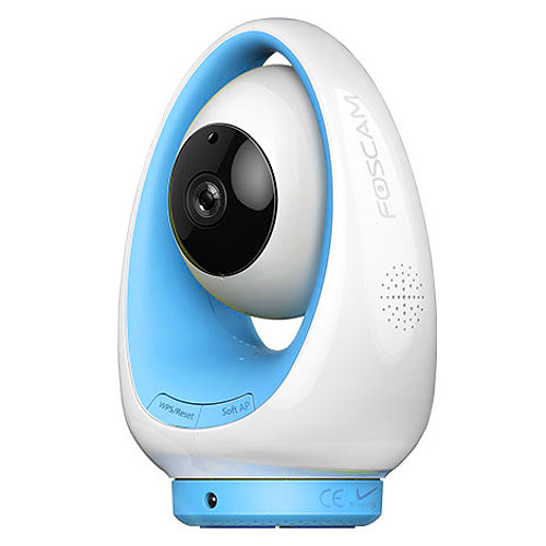 Camara IP Foscam FosBaby P1 color azul